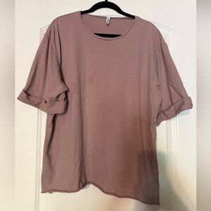 Wishlist Mauve Short Sleeve Top